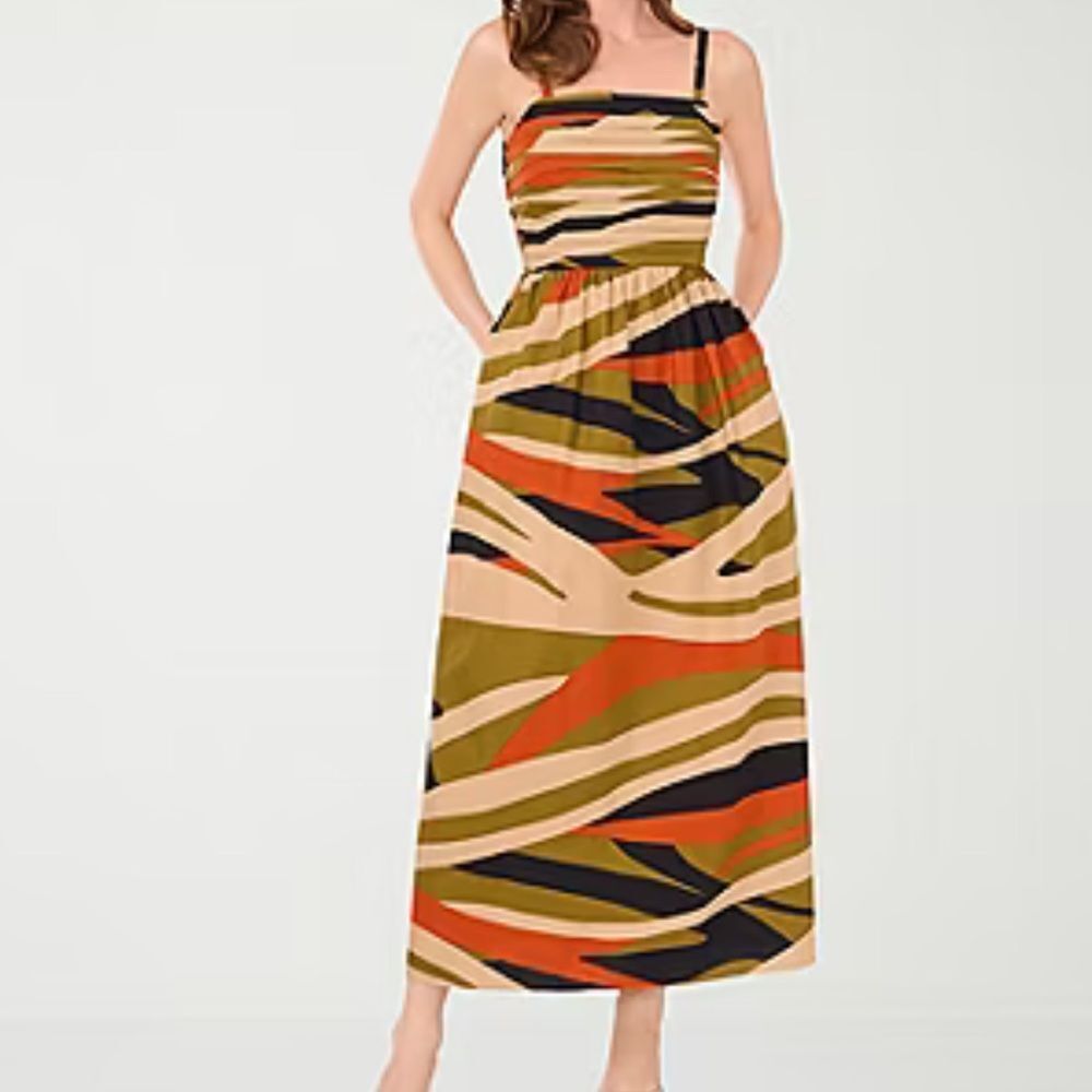 Sam And Jess Women's Sleeveless Abstract Maxi Dress- Size XL